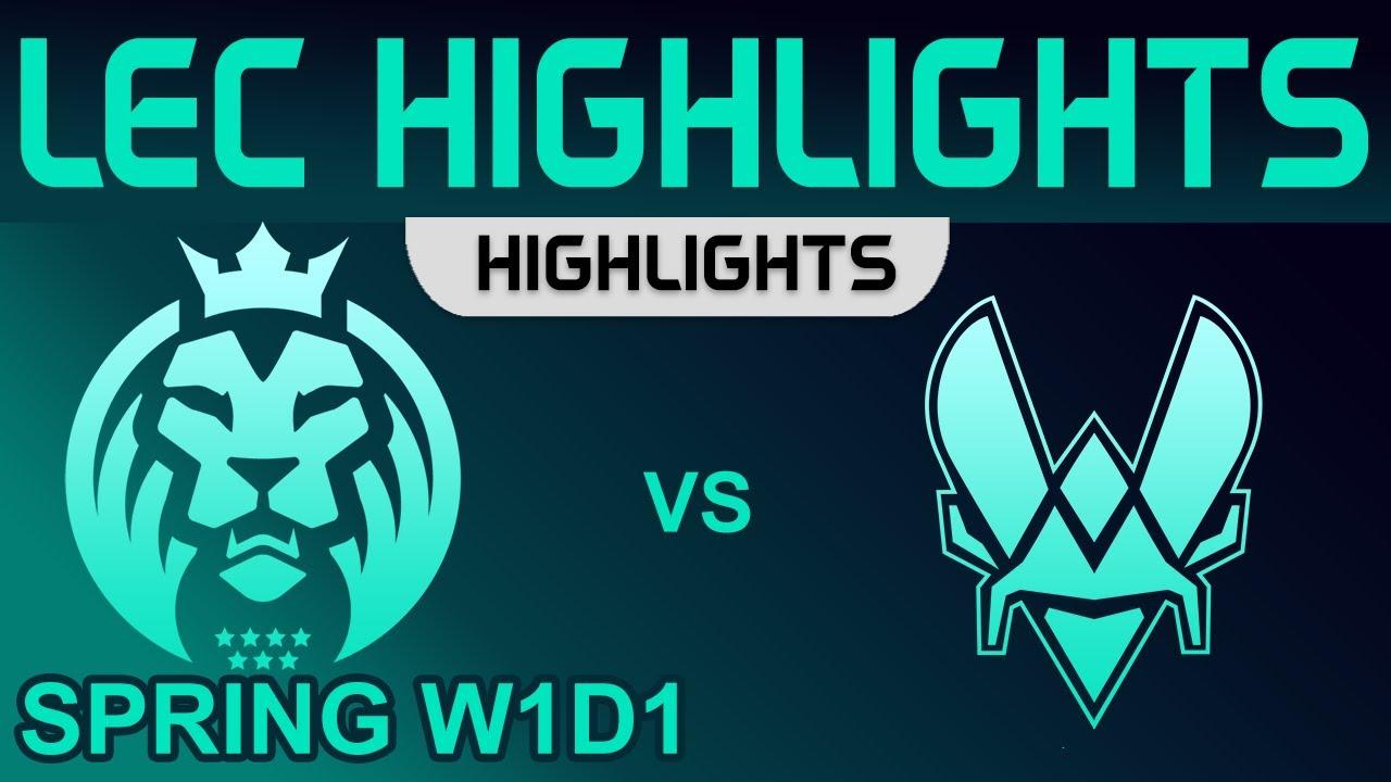 MAD vs VIT Highlights LEC Spring Season W1D1 2023 MAD Lions vs Team Vitality by Onivia thumbnail