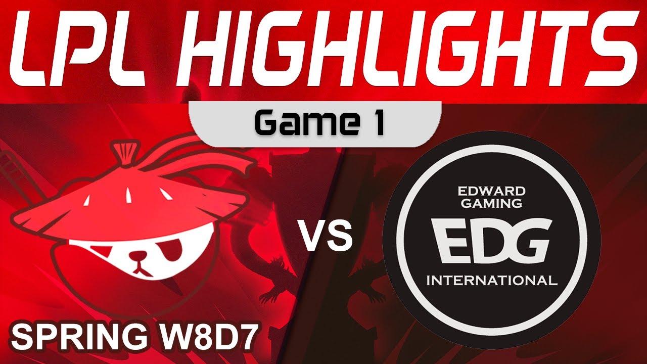 AL vs EDG Highlights Game 1 LPL Spring Season 2023 W8D7 Anyone's Legend vs EDward Gaming by Onivia thumbnail