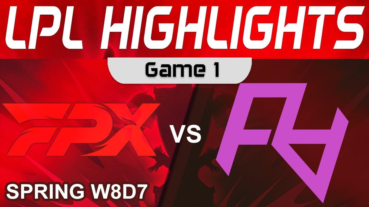 FPX vs RA Highlights Game 1 LPL Spring Season 2023 W8D7 FunPlus Phoenix vs Rare Atom by Onivia thumbnail