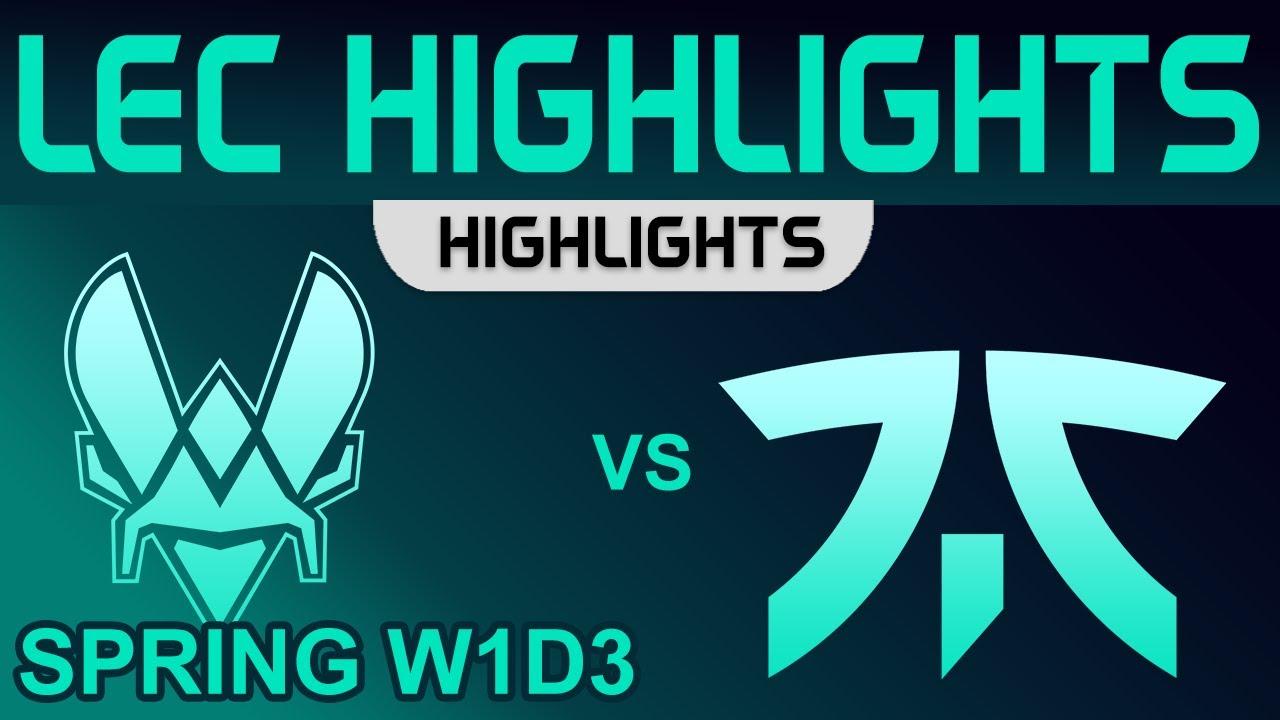 VIT vs FNC Highlights LEC Spring Season W1D3 2023 Team Vitality vs Fnatic by Onivia thumbnail