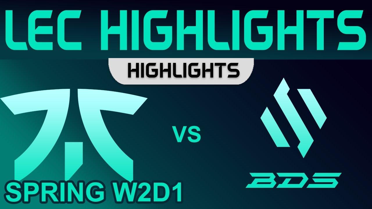 FNC vs BDS Highlights LEC Spring Season 2023 W2D1 Fnatic vs Team BDS by Onivia thumbnail