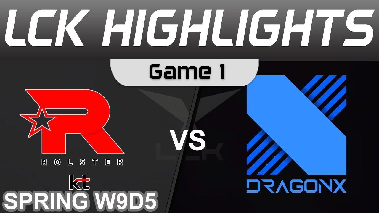 KT vs DRX Highlights Game 1 LCK Spring Season 2023 W9D5 KT Rolster vs DRX by Onivia thumbnail