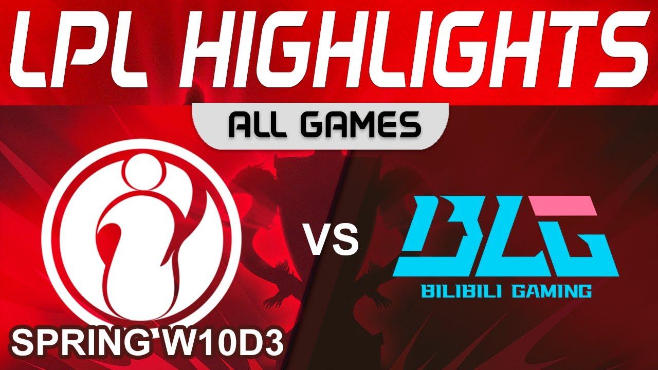 IG vs BLG Highlights ALL GAMES LPL Spring Season 2023 W10D3 Invictus Gaming vs Bilibili Gaming thumbnail