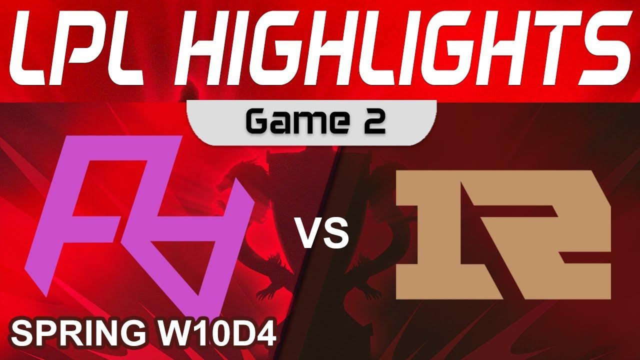 RA vs RNG Highlights Game 2 LPL Spring Season 2023 W10D4 Rare Atom vs Royal Never Give Up by Onivia thumbnail