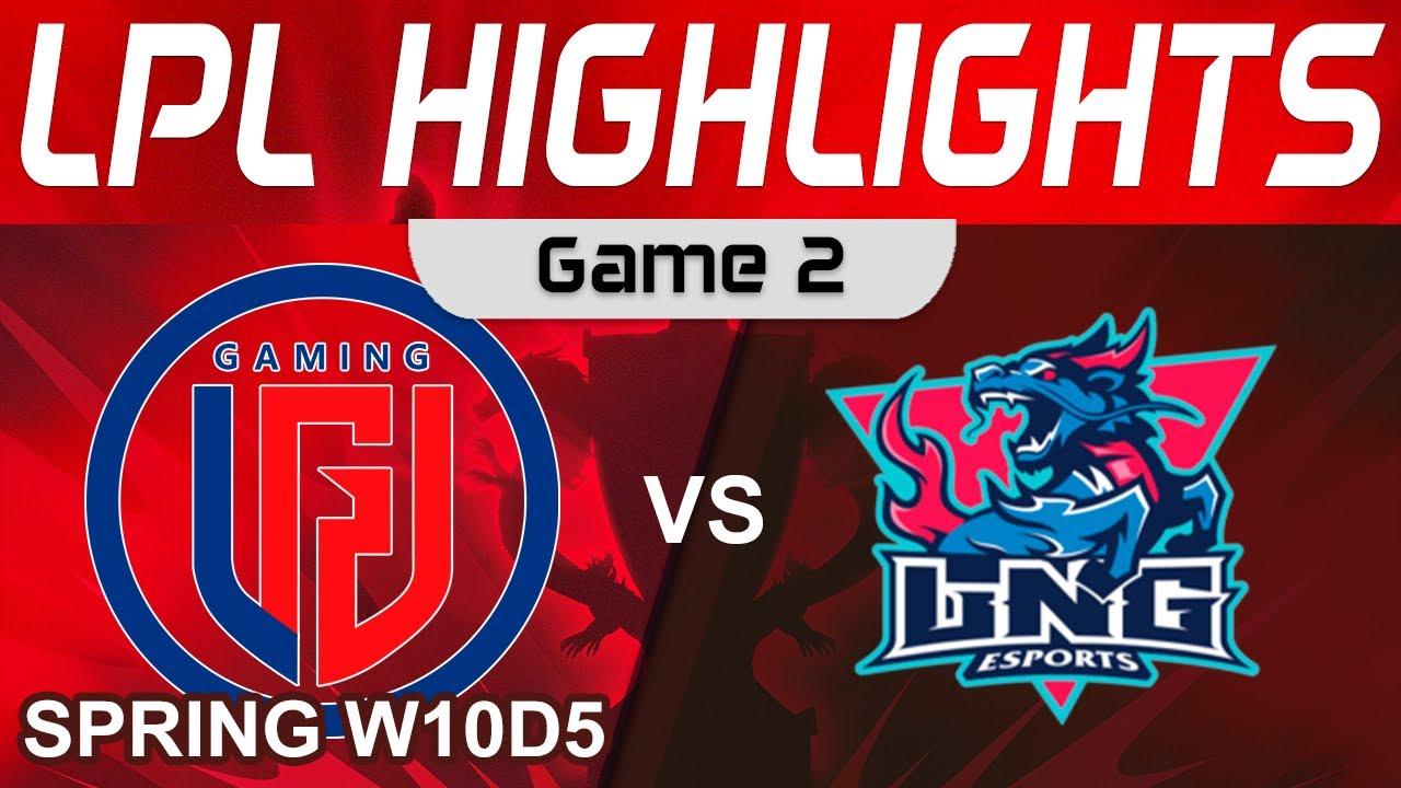 LGD vs LNG Highlights Game 2 LPL Spring Season 2023 W10D5 LGD Gaming vs LNG Esports by Onivia thumbnail