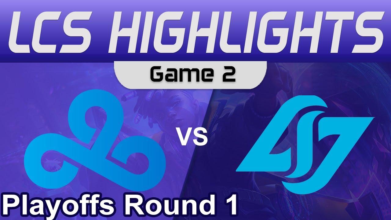 C9 vs CLG Game 2 Highlights Playoffs Round 1 LCS Spring Season 2023 Cloud9 vs Conter Logic Gaming thumbnail