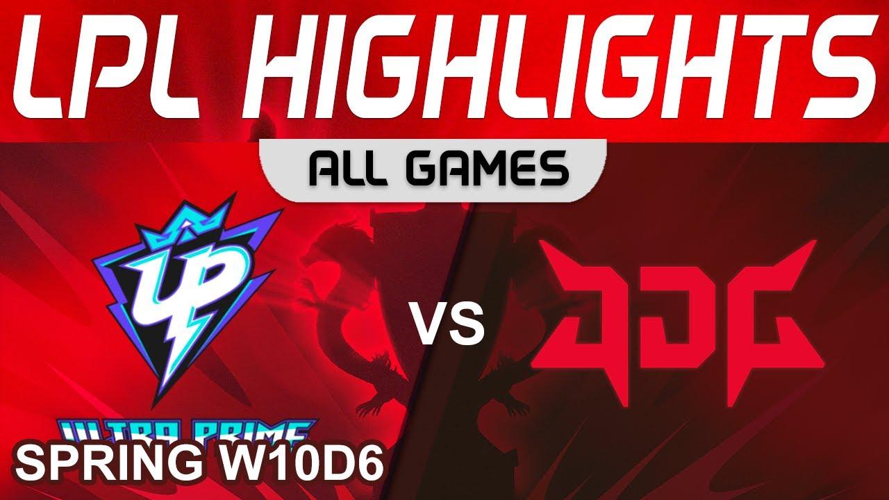 UP vs JDG Highlights ALL GAMES LPL Spring Season 2023 W10D6 Ultra Prime vs JD Gaming by Onivia thumbnail