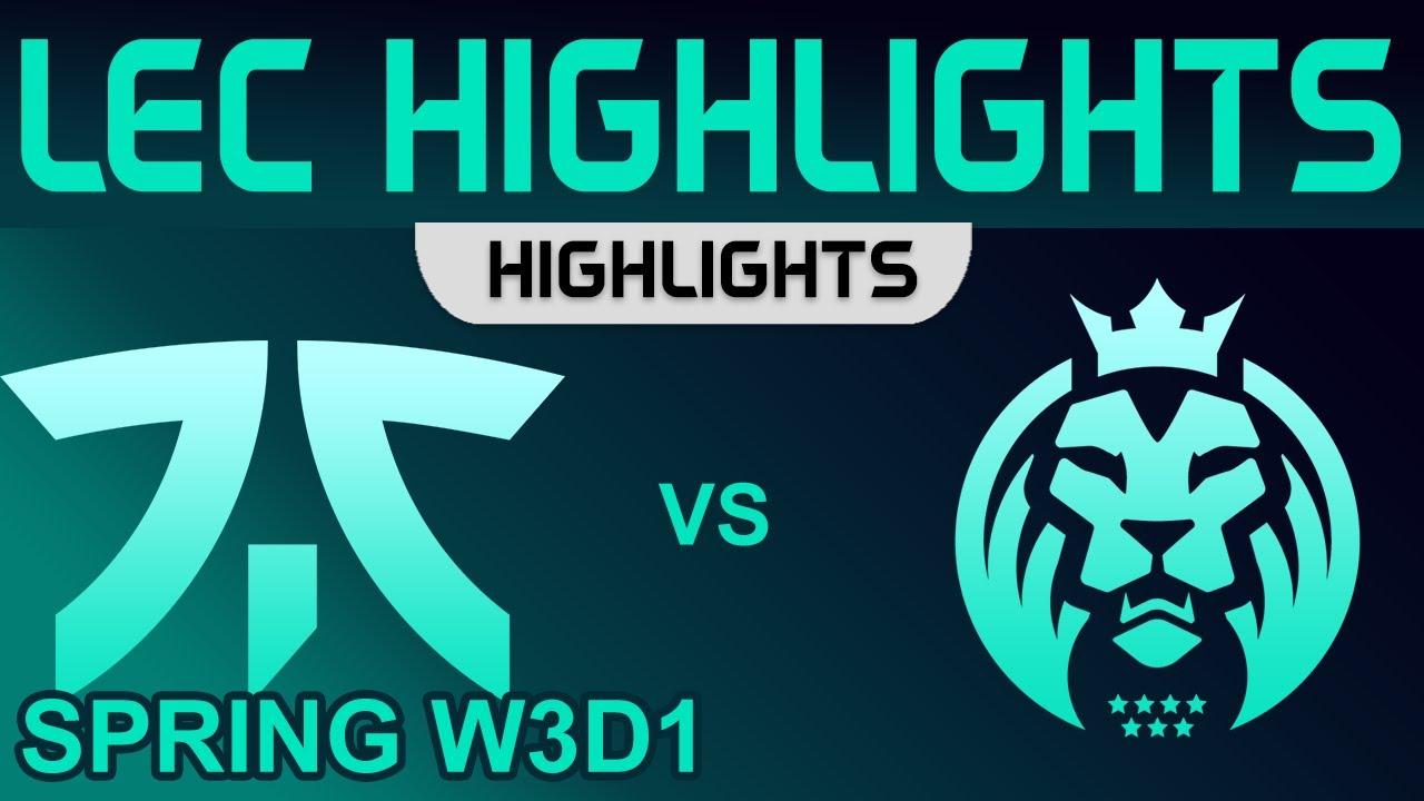 FNC vs MAD Highlights LEC Spring Season W3D1 2023 Fnatic vs MAD Lions by Onivia thumbnail