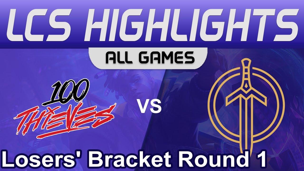 100 vs GG ALL GAMES Highlights Losers' Bracket R1 LCS Spring 2023 100 Thieves vs Golden Guardians thumbnail