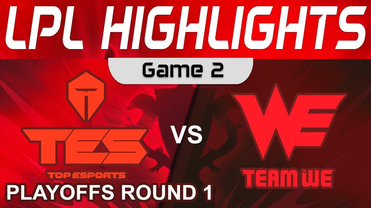 TES vs WE Highlights Game 2 LPL Spring Playoffs 2023 Top Esports vs Team WE by Onivia thumbnail