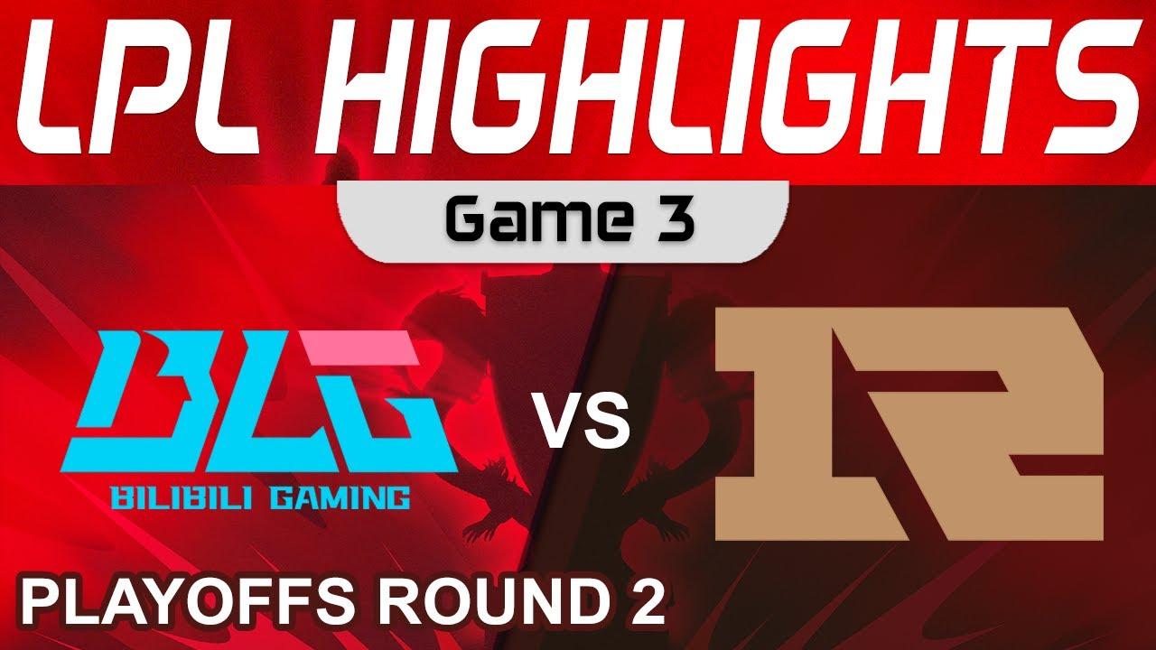 BLG vs RNG Highlights Game 3 LPL Spring Playoffs 2023 Bilibili Gaming vs Royal Never Give Up thumbnail