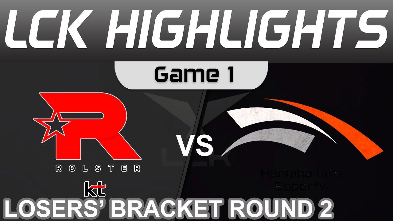 KT vs HLE Highlights Game 1 LCK Spring Losers' Bracket R2 2023 KT Rolster vs Hanwha Life Esports thumbnail