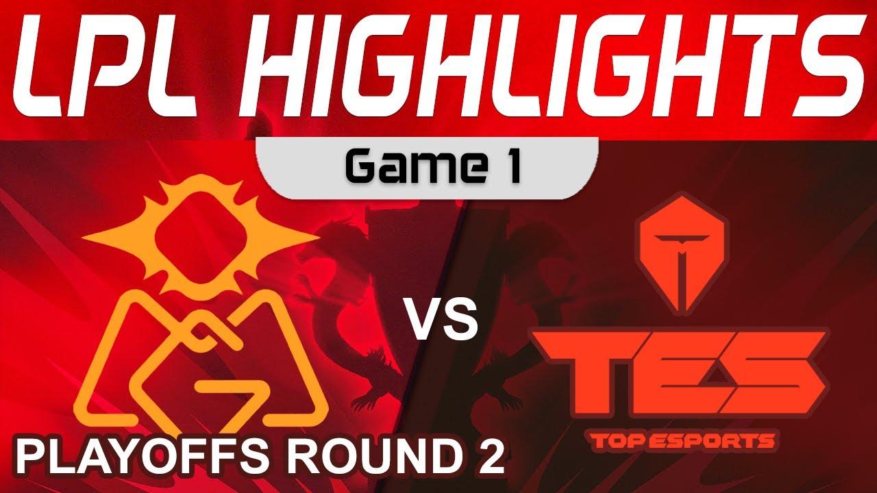 OMG vs TES Highlights Game 1 LPL Spring Playoffs 2023 Oh My God vs Top Esports by Onivia thumbnail