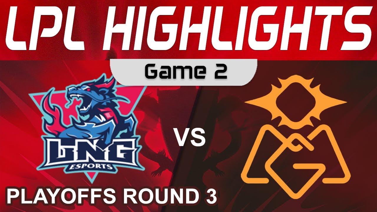 LNG vs OMG Highlights Game 2 LPL Spring Playoffs R3 2023 LNG Esports vs Oh My God by Onivia thumbnail