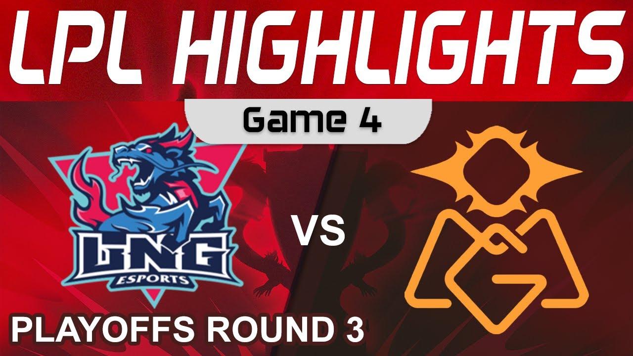 LNG vs OMG Highlights Game 4 LPL Spring Playoffs R3 2023 LNG Esports vs Oh My God by Onivia thumbnail