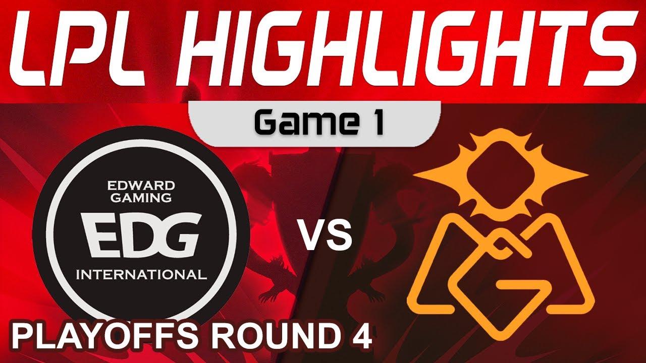 EDG vs OMG Highlights Game 1 LPL Spring Playoffs R4 2023 EDward Gaming vs Oh My God by Onivia thumbnail