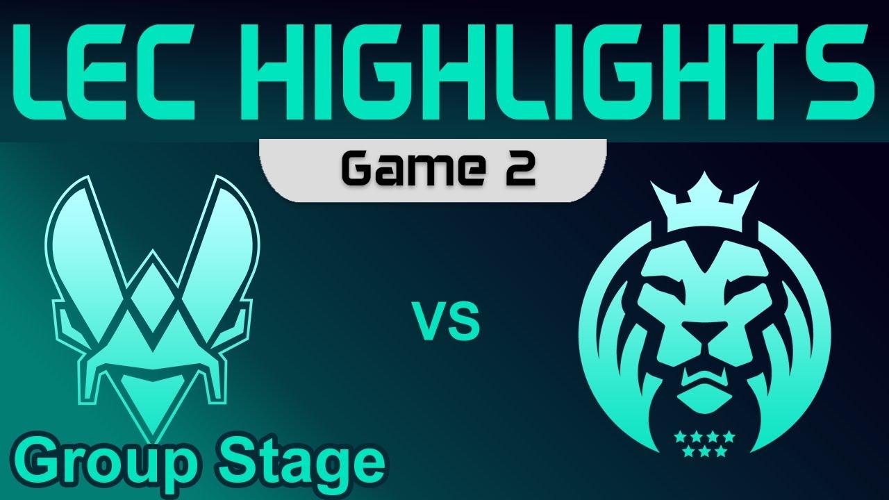 VIT vs MAD Game 2 Highlights Group Stage LEC Spring 2023 Team Vitality vs MAD Lions by Onivia thumbnail