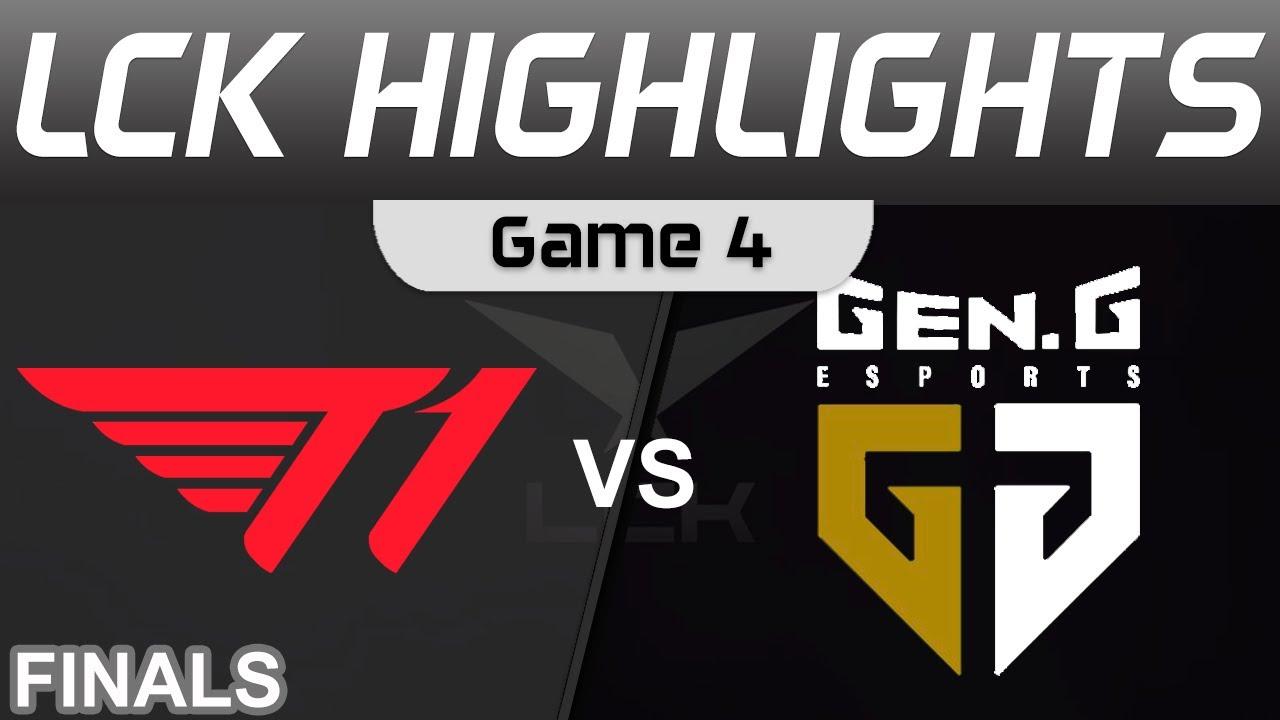 T1 vs GEN Highlights Game 4 Finals LCK Spring Playoffs 2023 T1 vs Gen G by Onivia thumbnail