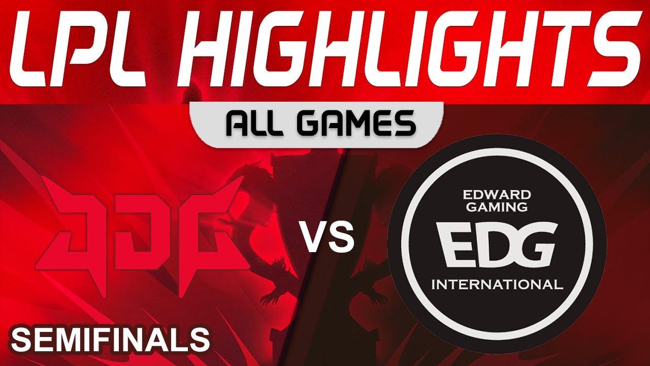 JDG vs EDG Highlights ALL GAMES Semifinals LPL Spring Playoffs 2023 JD Gaming vs EDward Gaming thumbnail