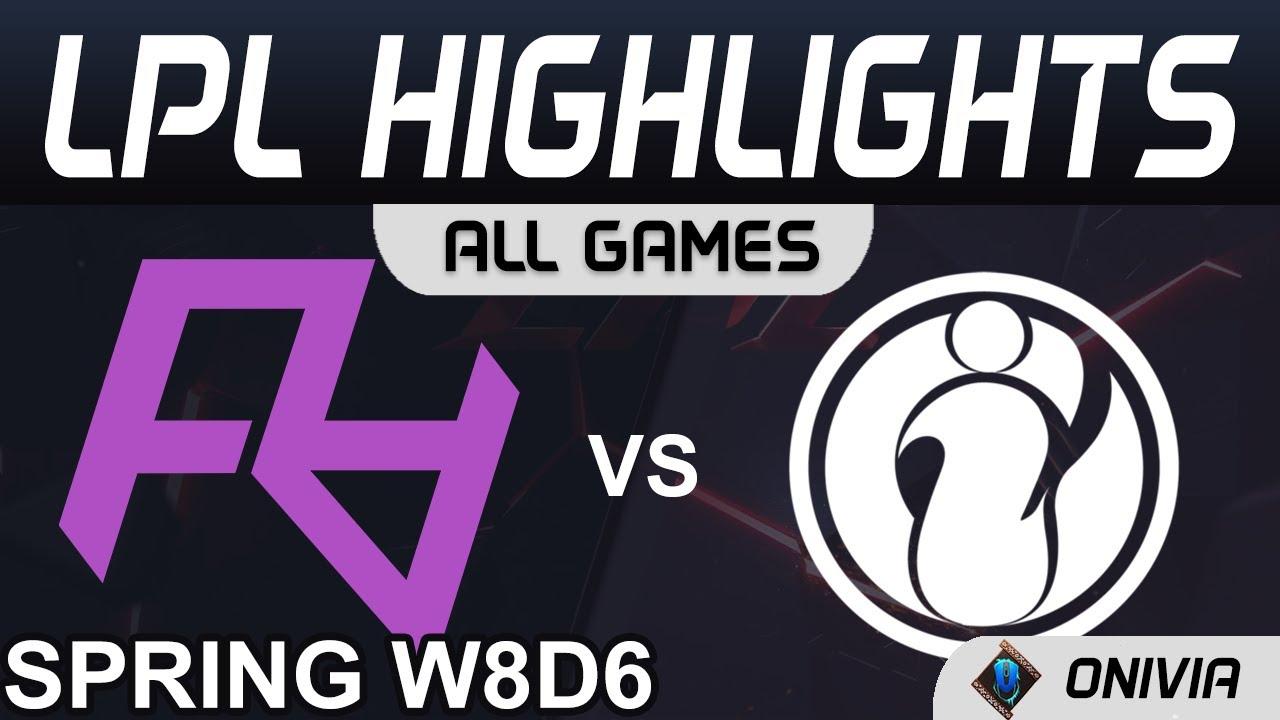 RA vs IG Highlights ALL GAMES LPL Spring Season 2021 W8D6 Rare Atom vs Invictus Gaming by Onivia thumbnail