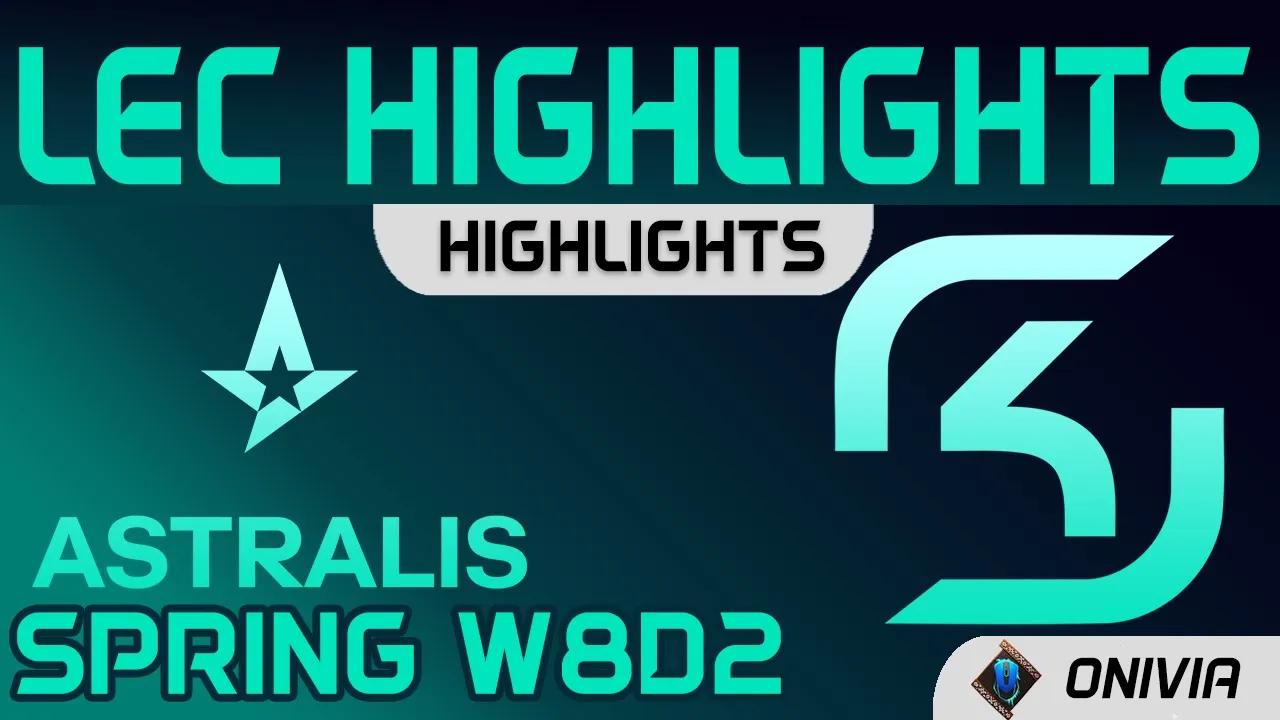 AST vs SK Highlights LEC Spring Season 2021 W8D2 Astralis vs SK Gaming by Onivia thumbnail