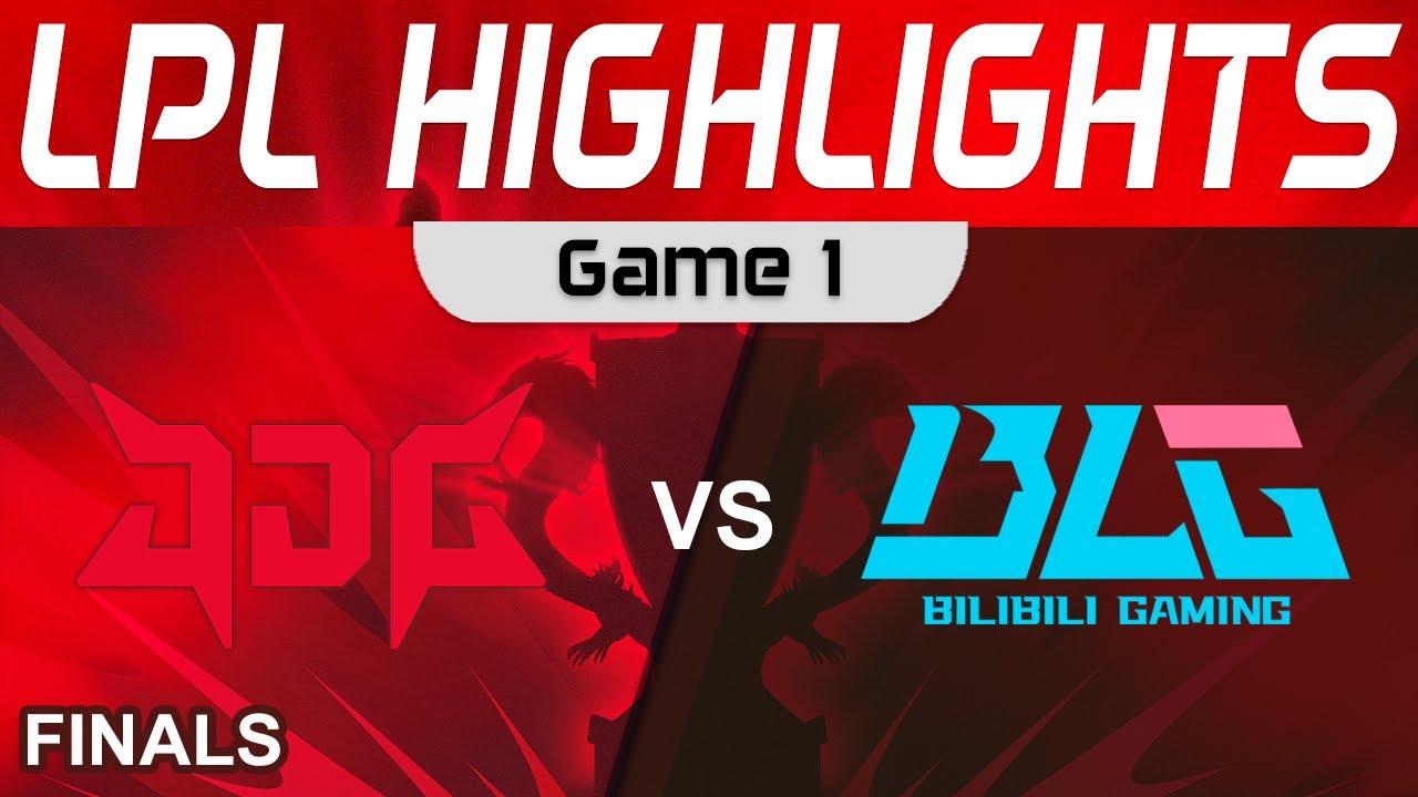 JDG vs BLG Highlights Game 1 Finals LPL Spring Playoffs 2023 JD Gaming vs Bilibili Gaming by Onivia thumbnail