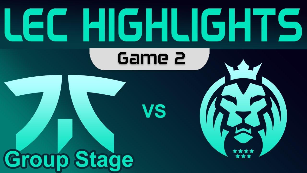 FNC vs MAD Game 2 Highlights Losers' Bracket LEC Spring 2023 Fnatic vs MAD Lions by Onivia thumbnail