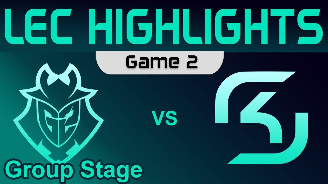 G2 vs SK Game 2 Highlights Losers' Bracket LEC Spring 2023 G2 Esports vs SK Gaming by Onivia thumbnail