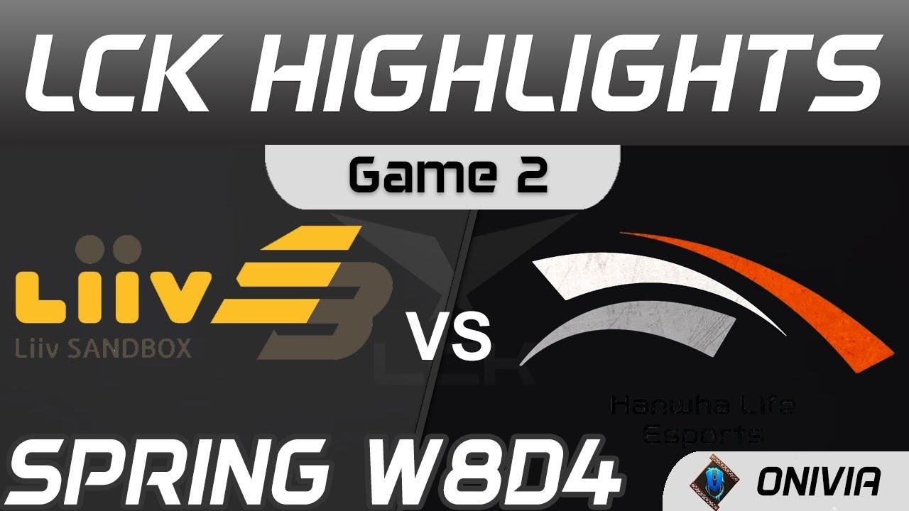 LSB vs HLE Highlights Game 2 Spring Season 2021 W8D4 Liiv SANDBOX vs Hanwha Life Esports by Onivia thumbnail