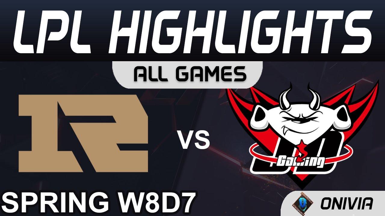 RNG vs JDG Highlights ALL GAMES LPL Spring Season 2021 W8D7 Royal Never Give Up vs JD Gaming by Oniv thumbnail