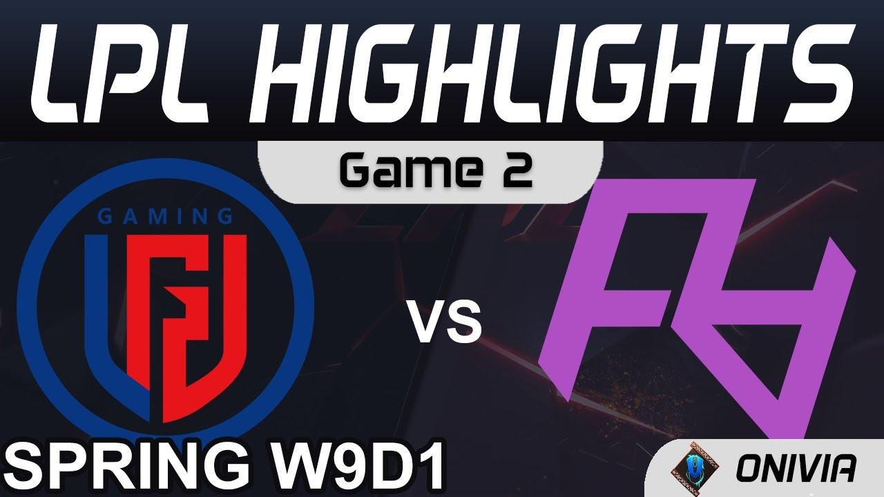 LGD vs RA Highlights Game 2 LPL Spring Season 2021 W9D1 LGD Gaming vs Rare Atom by Onivia thumbnail