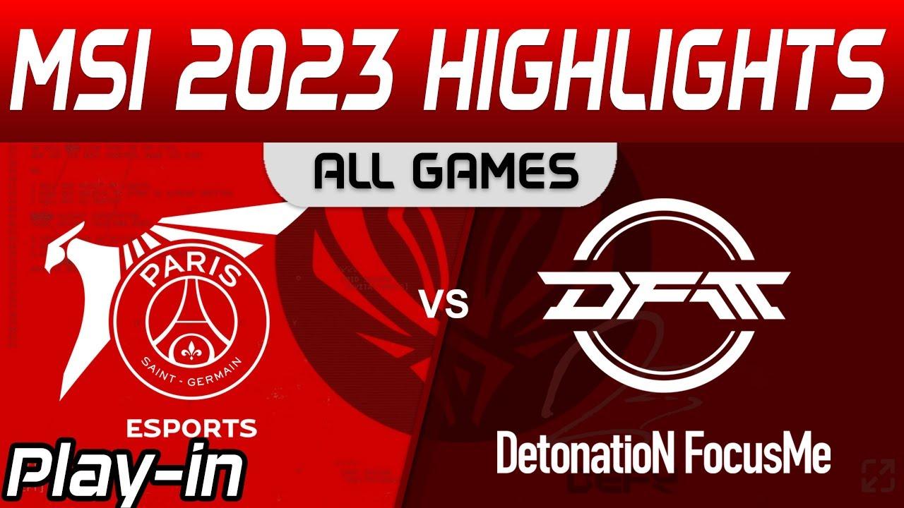 PSG vs DFM Highlights ALL GAMES Day 1 MSI 2023 Play IN PSG Talon vs DetonatioN FM by Onivia thumbnail