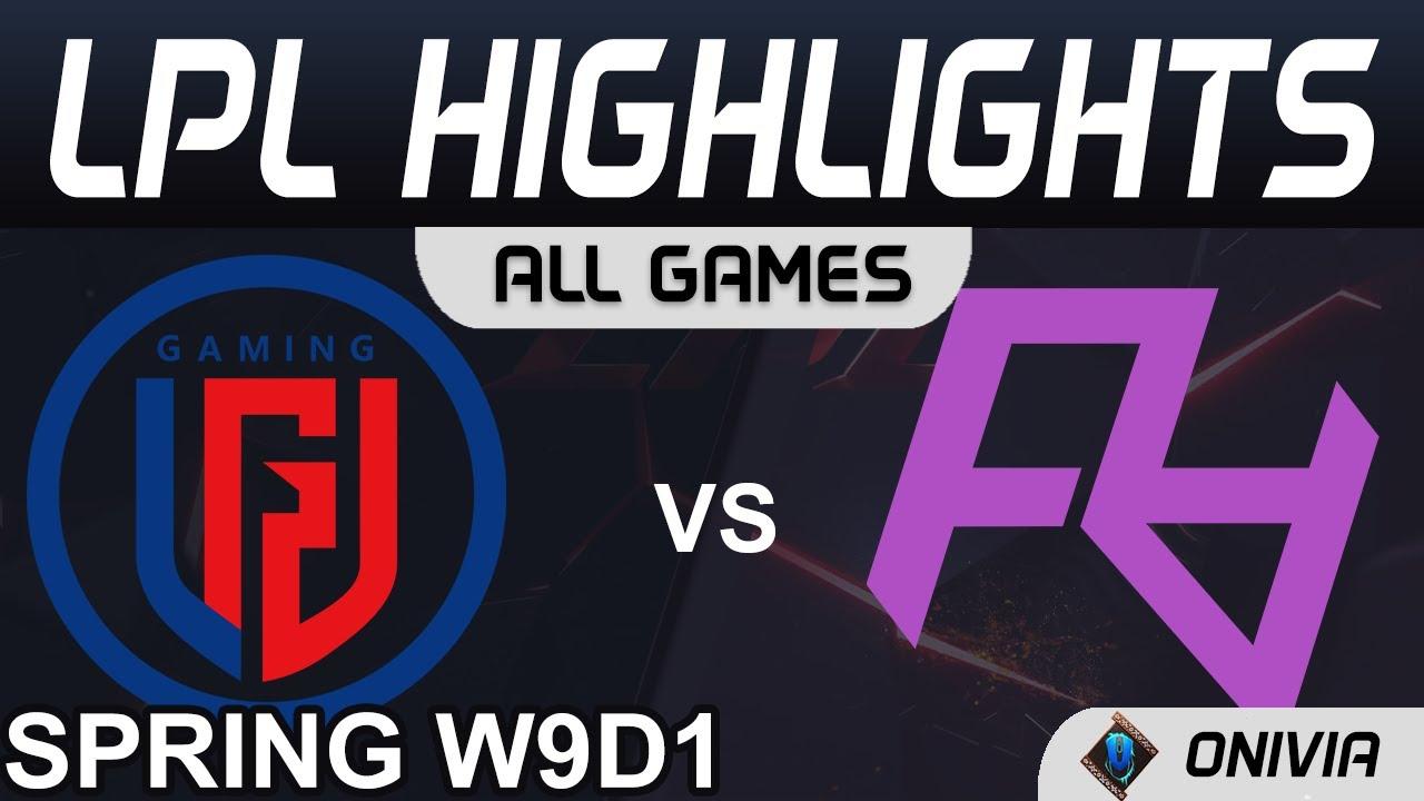 LGD vs RA Highlights ALL GAMES LPL Spring Season 2021 W9D1 LGD Gaming vs Rare Atom by Onivia thumbnail