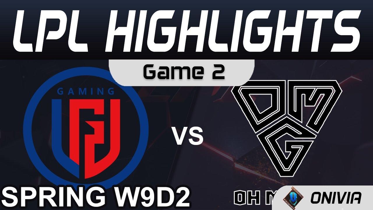 LGD vs OMG Highlights Game 2 LPL Spring Season 2021 W9D2 LGD Gaming vs Oh My God by Onivia thumbnail