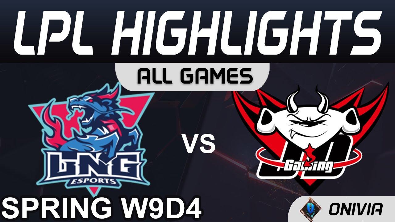 LNG vs JDG Highlights ALL GAMES LPL Spring Season 2021 W9D4 LNG Esports vs JD Gaming by Onivia thumbnail