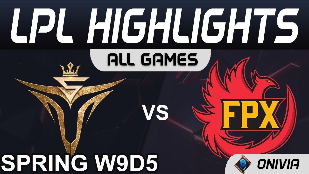 V5 vs FPX Highlights ALL GAMES LPL Spring Season 2021 W9D5 Victory Five vs FunPlus Phoenix by Onivia thumbnail