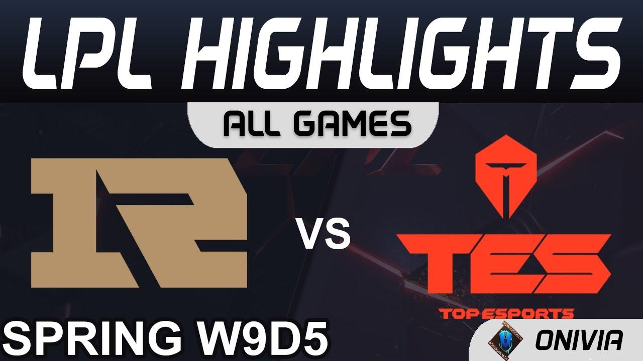 RNG vs TES Highlights ALL GAMES LPL Spring Season 2021 W9D5 Royal Never Give Up vs Top Esports by On thumbnail