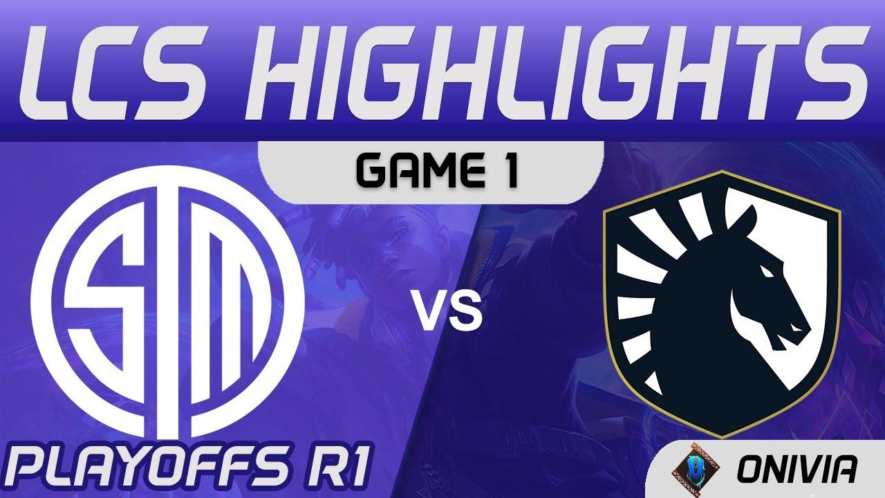 TSM vs TL Highlights Game 1 Playoffs R1 LCS Spring 2021 Team SoloMid vs Team Liquid by Onivia thumbnail