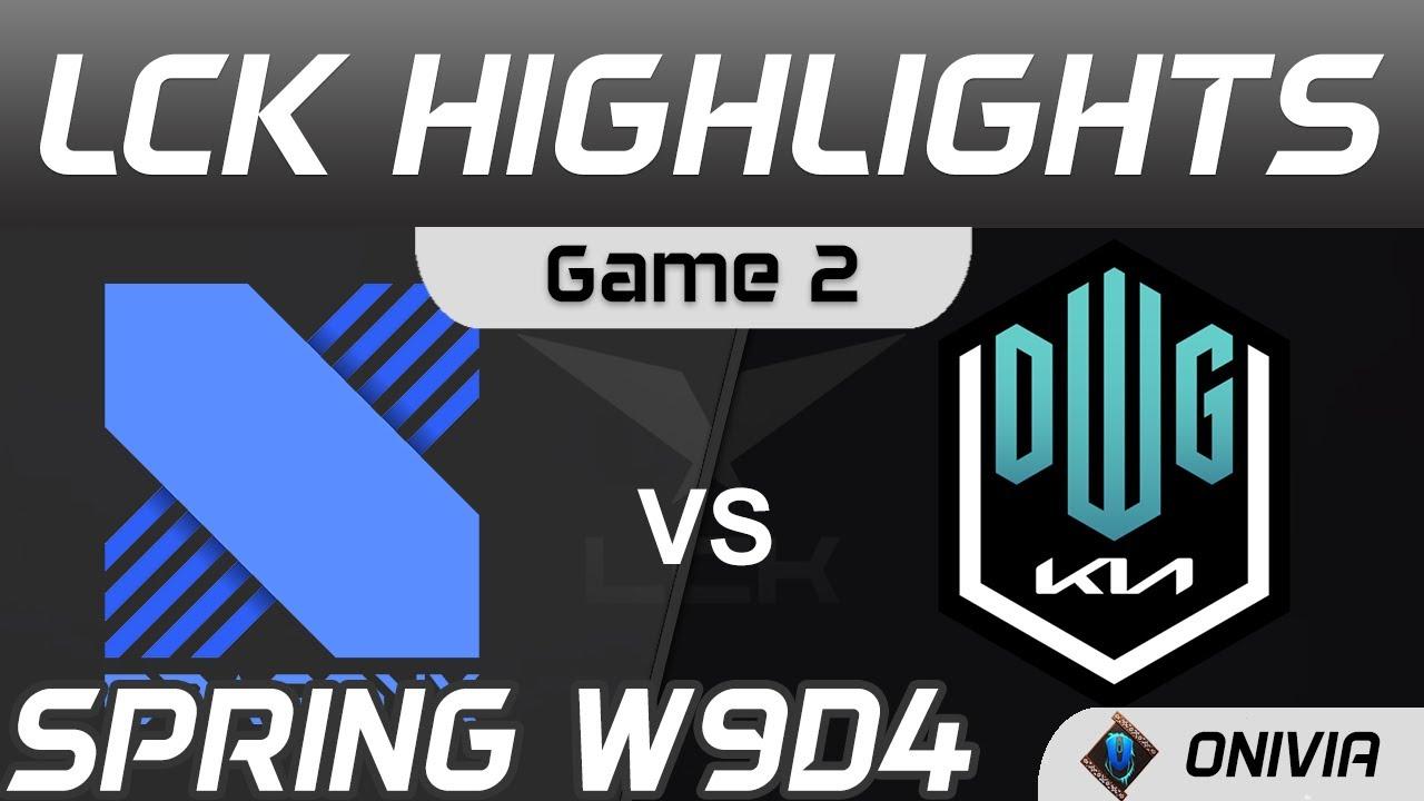 DRX vs DK Highlights Game 2 Spring Season 2021 W9D4 DragonX vs DWG KIA by Onivia thumbnail