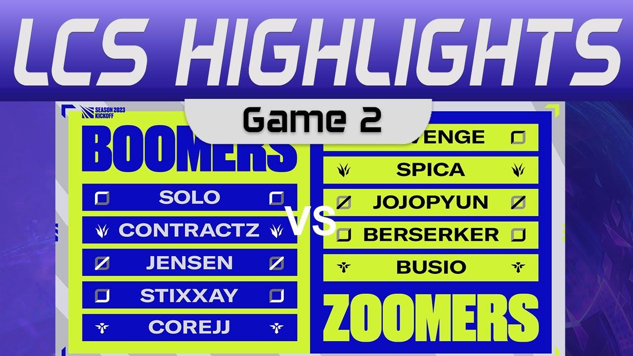 BOOMERS VS ZOOMERS Highlights Game 2 2023 Season Kickoff Team BOOMERS vs Team ZOOMERS by Onivia thumbnail