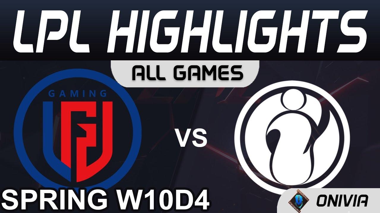 LGD vs IG Highlights ALL GAMES LPL Spring Season 2021 W10D4 LGD Gaming vs Invictus Gaming by Onivia thumbnail