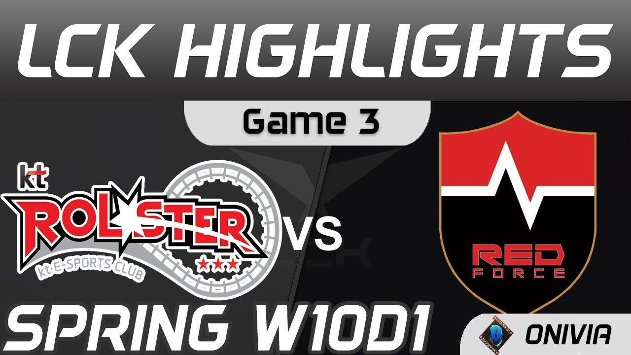 KT vs NS Highlights Game 3 Spring Season 2021 W10D1 KT Rolster vs Nongshim RedForce by Onivia thumbnail