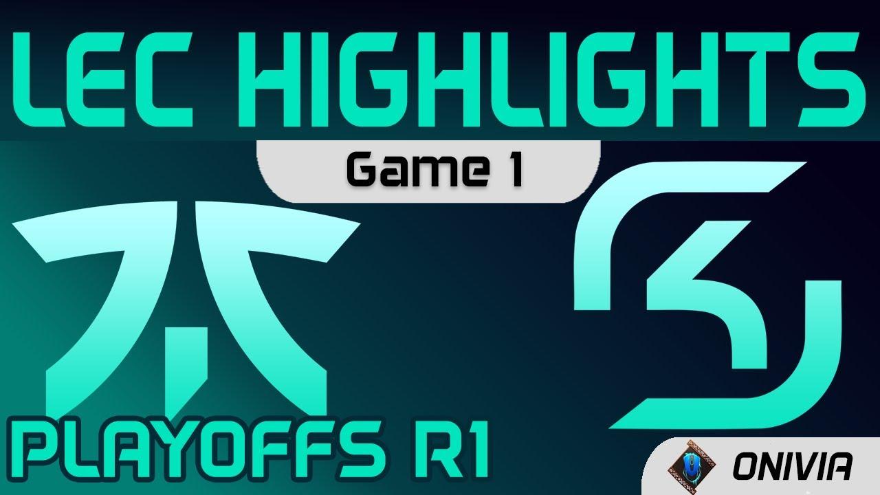 FNC vs SK Highlights Game 1 Playoffs R1 LEC Spring 2021 Fnatic vs SK Gaming by Onivia thumbnail