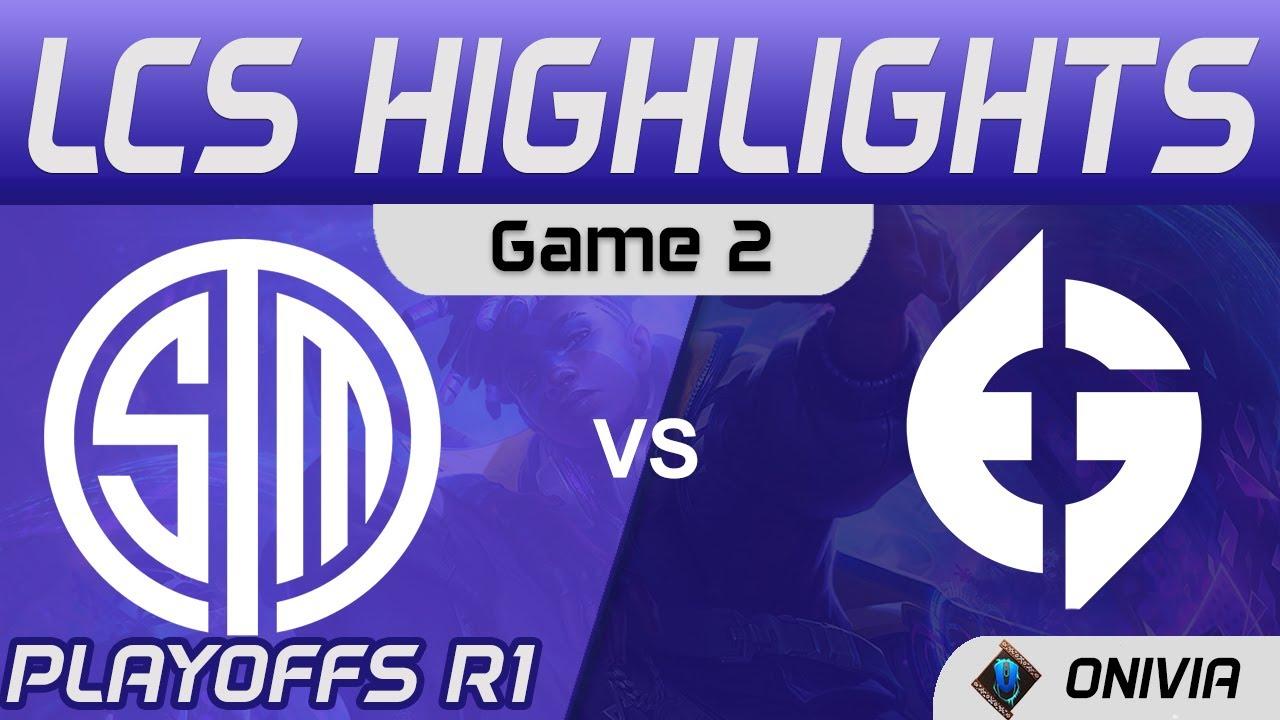 TSM vs EG Highlights Game 2 Playoffs R1 LCS Spring 2021 Team SoloMid vs Evil Geniuses by Onivia thumbnail