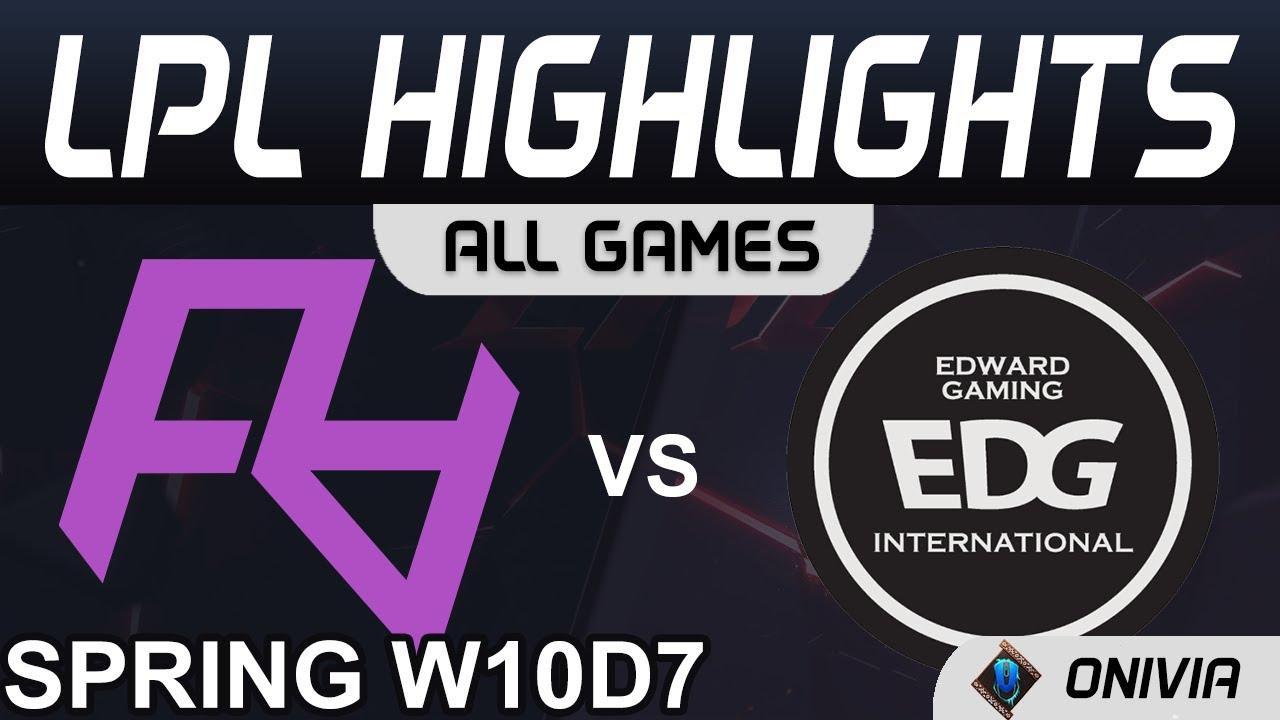 RA vs EDG Highlights ALL GAMES LPL Spring Season 2021 W10D7 Rare Atom vs EDward Gaming by Onivia thumbnail