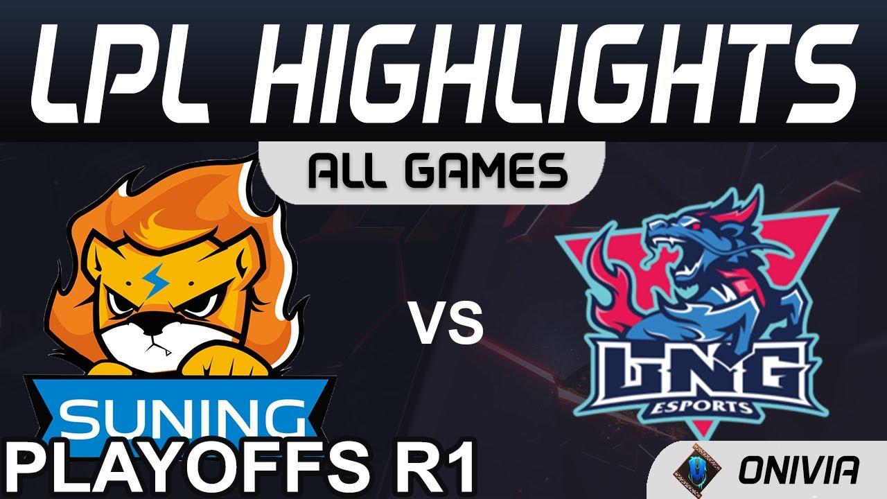 SN vs LNG Highlights ALL GAMES LPL Spring Playoffs R1 2021 Suning vs LNG Esports by Onivia thumbnail