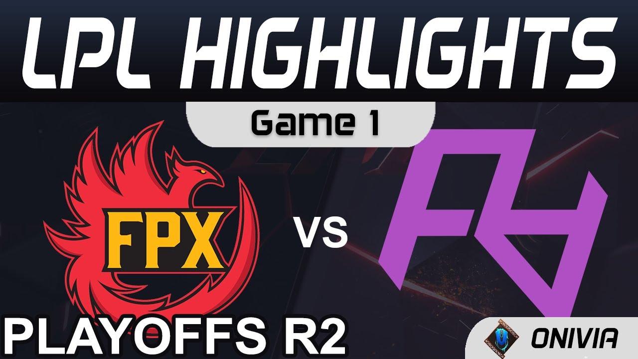 FPX vs RA Highlights Game 1 LPL Spring Playoffs R2 2021 FunPlus Phoenix vs Rare Atom by Onivia thumbnail