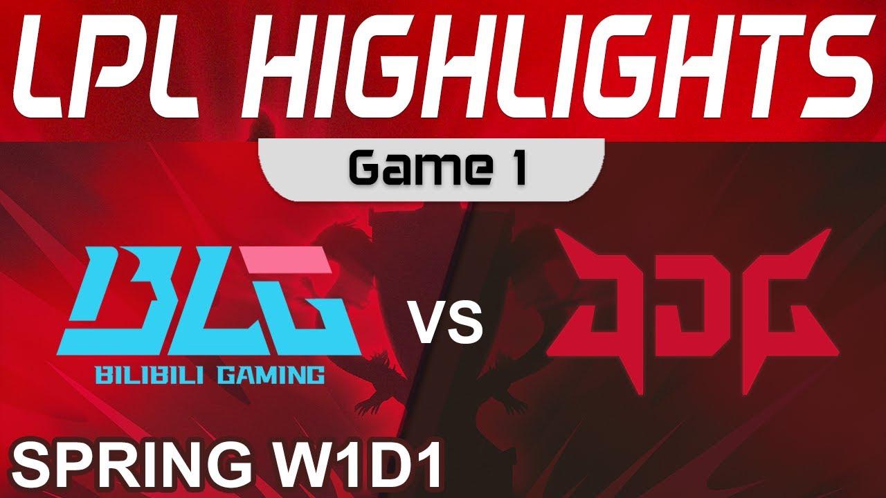 BLG vs JDG Highlights Game 1 LPL Spring Season 2023 W1D1 Bilibili Gaming vs JD Gaming by Onivia thumbnail