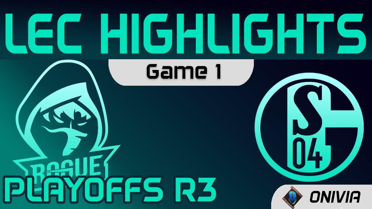 RGE vs S04 Highlights Game 1 Playoffs R3 LEC Spring 2021 Rogue vs Schalke 04 by Onivia thumbnail