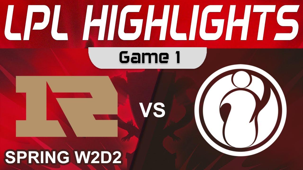 RNG vs IG Highlights Game 1 LPL Spring Season 2023 W2D2 Royal Never Give Up vs Invictus Gaming by On thumbnail